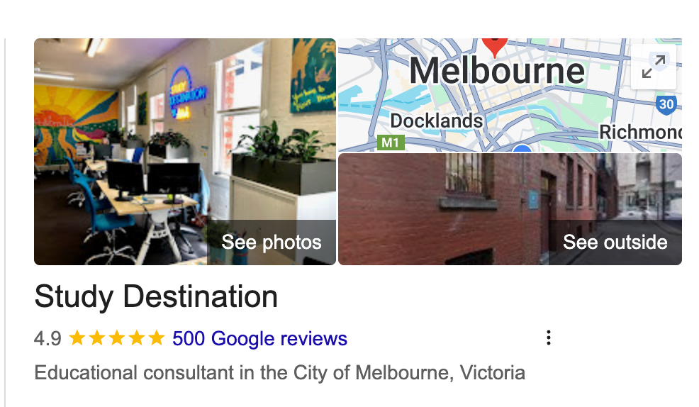Trusted by Hundreds of Students With a 4.9★ Google Rating