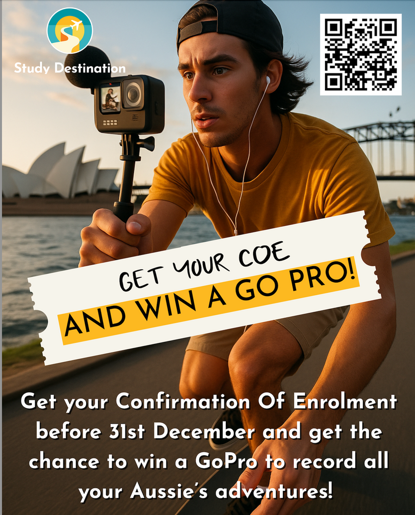 Capture Your Aussie Adventure: Win a GoPro With Study Destination!